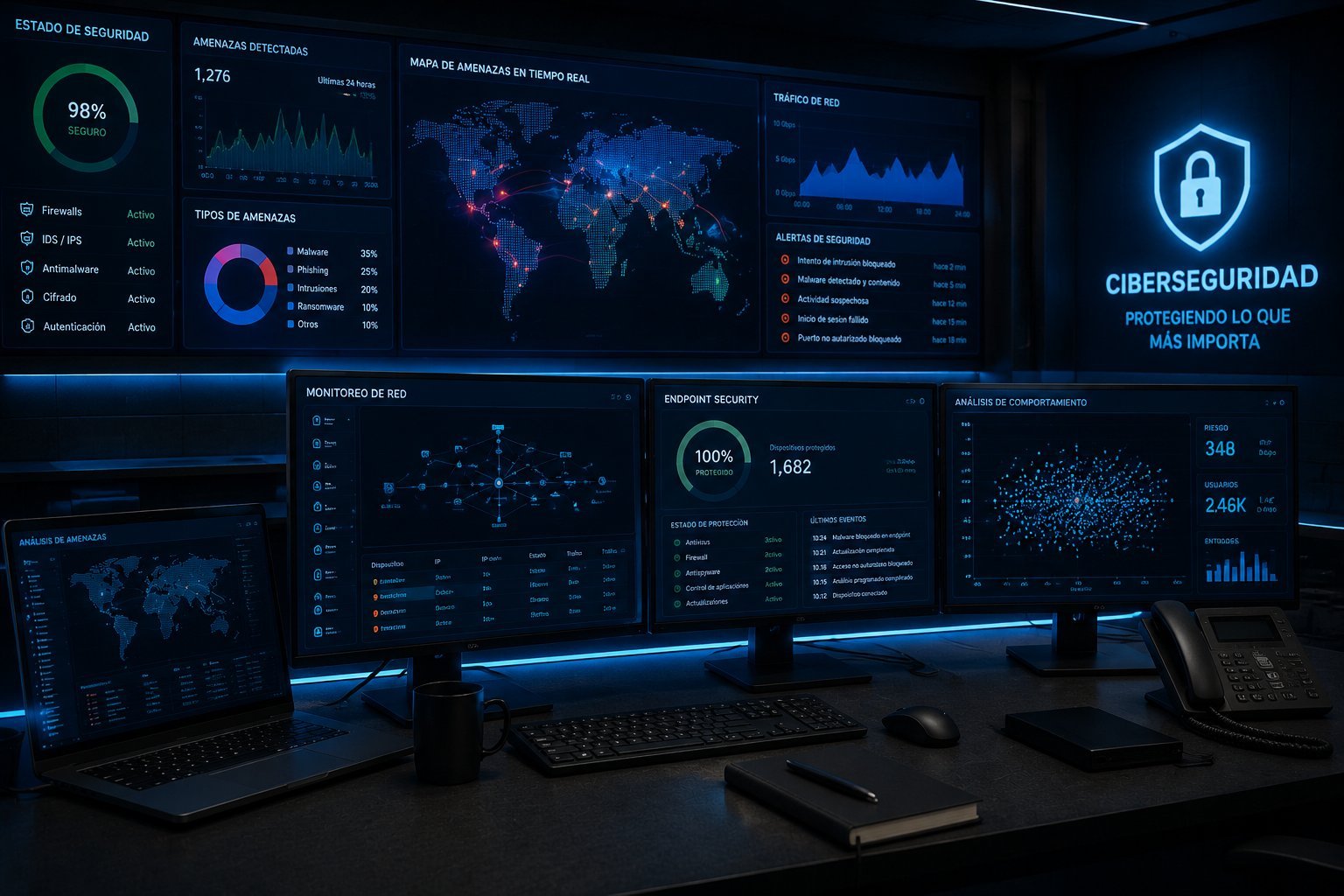 Ciberseguridad corporativa y Ciberdefensa